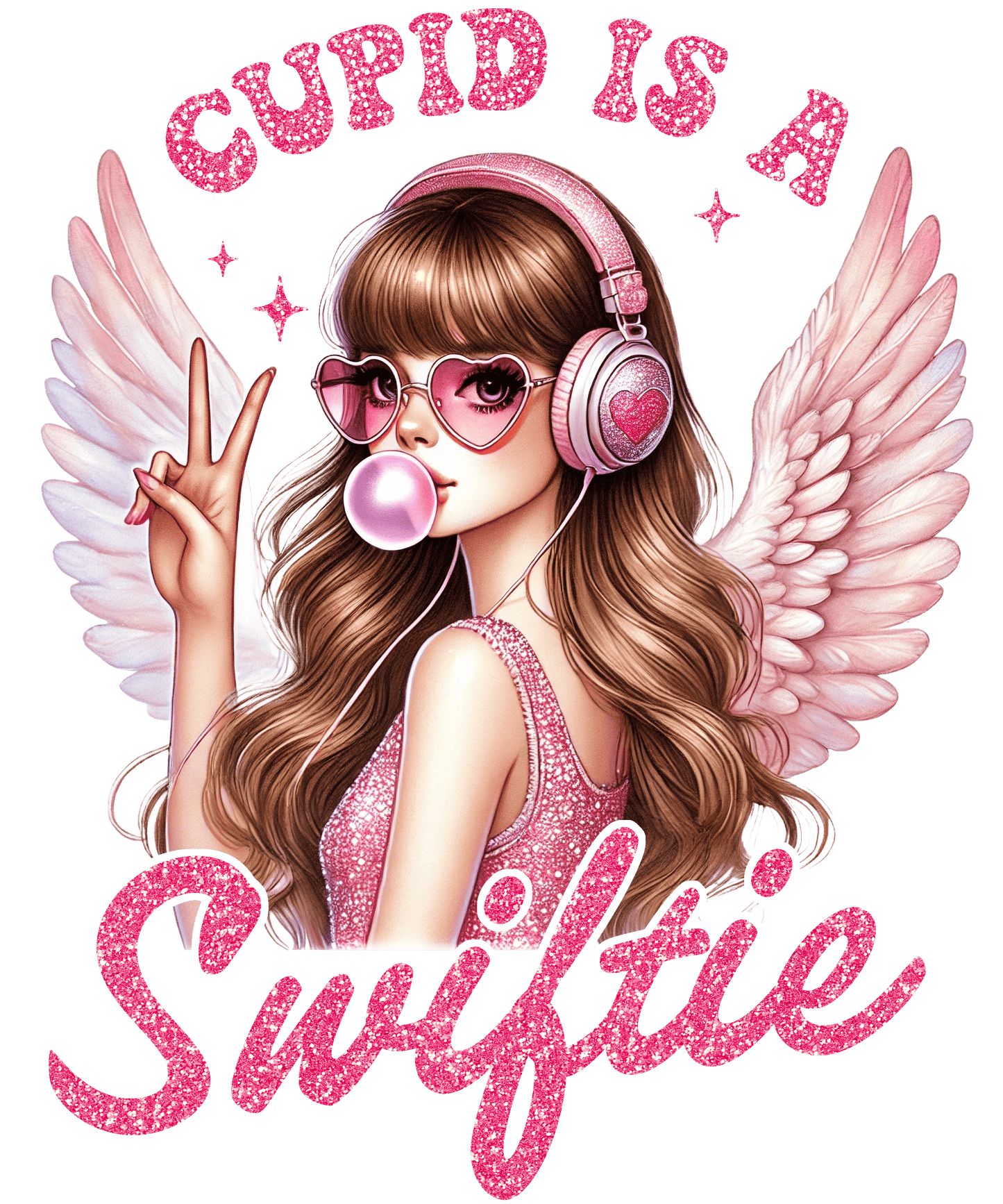 Ink and Charms Designs Cupid is Swiftie