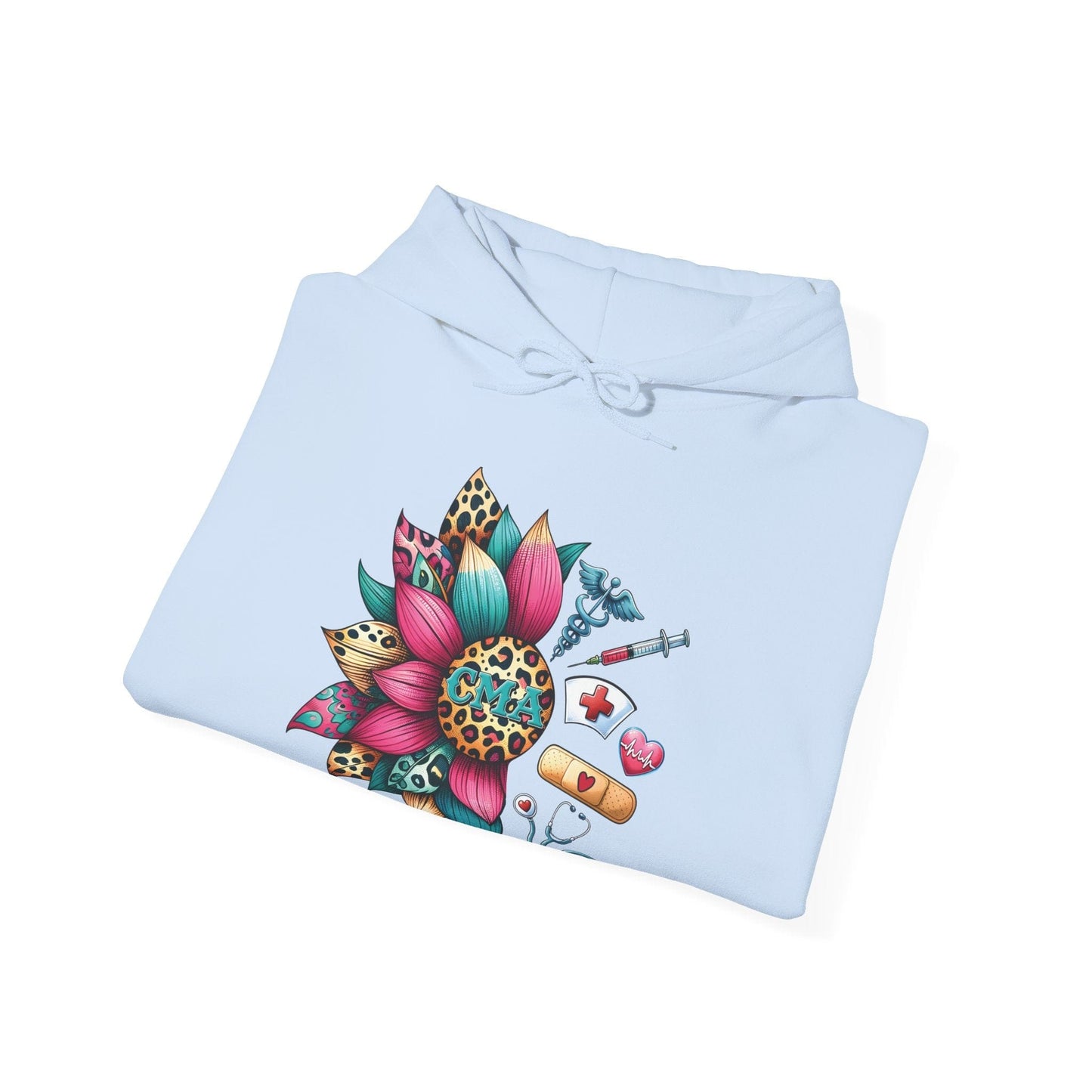 Ink and Charms Designs Hoodie Sunflower Medical Team Hoodie