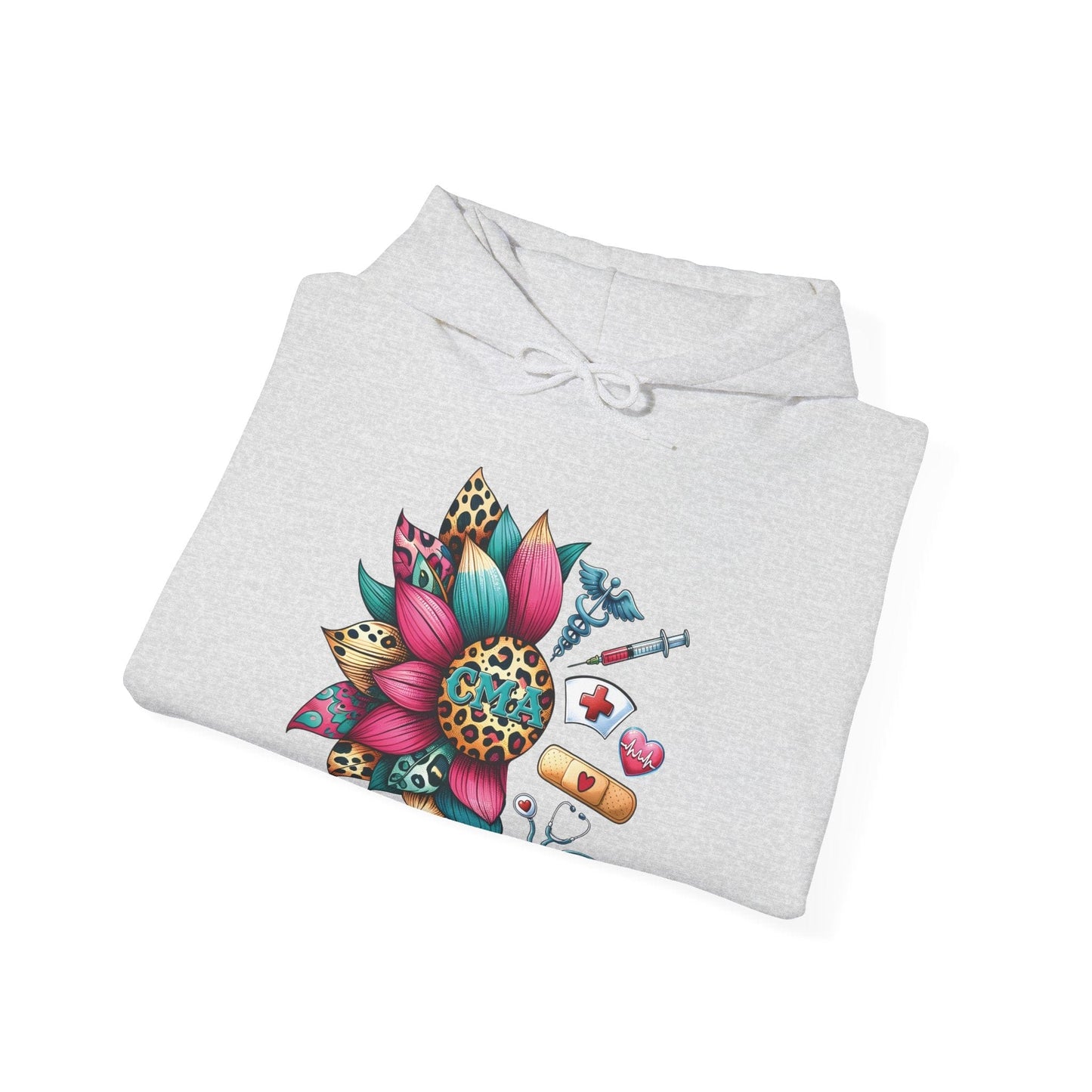Ink and Charms Designs Hoodie Sunflower Medical Team Hoodie