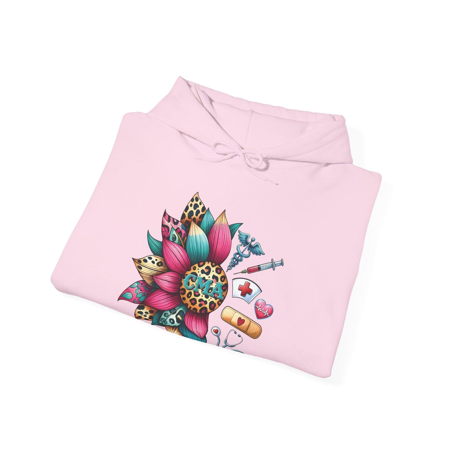 Ink and Charms Designs Hoodie Sunflower Medical Team Hoodie