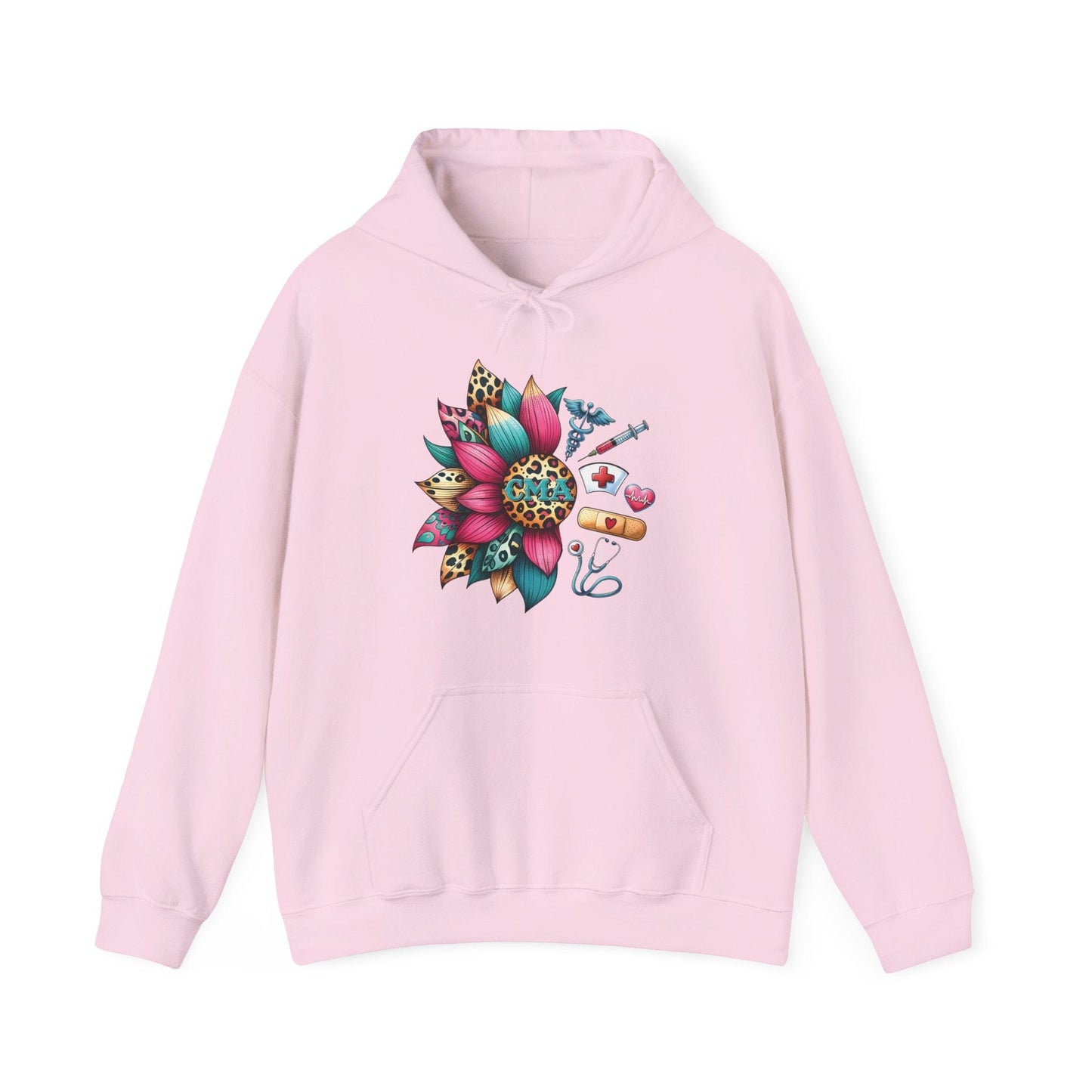 Ink and Charms Designs Hoodie Sunflower Medical Team Hoodie