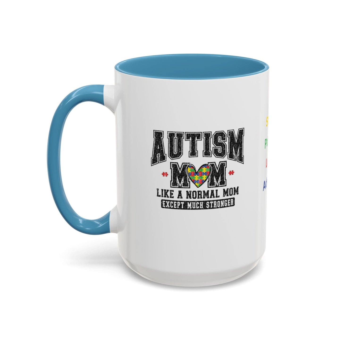 Ink and Charms Designs Mug Autism Mom ceramic mug (11, 15oz)