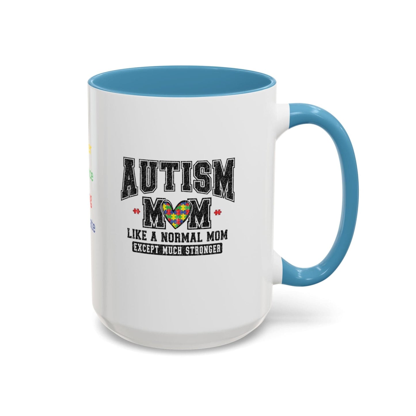 Ink and Charms Designs Mug Autism Mom ceramic mug (11, 15oz)