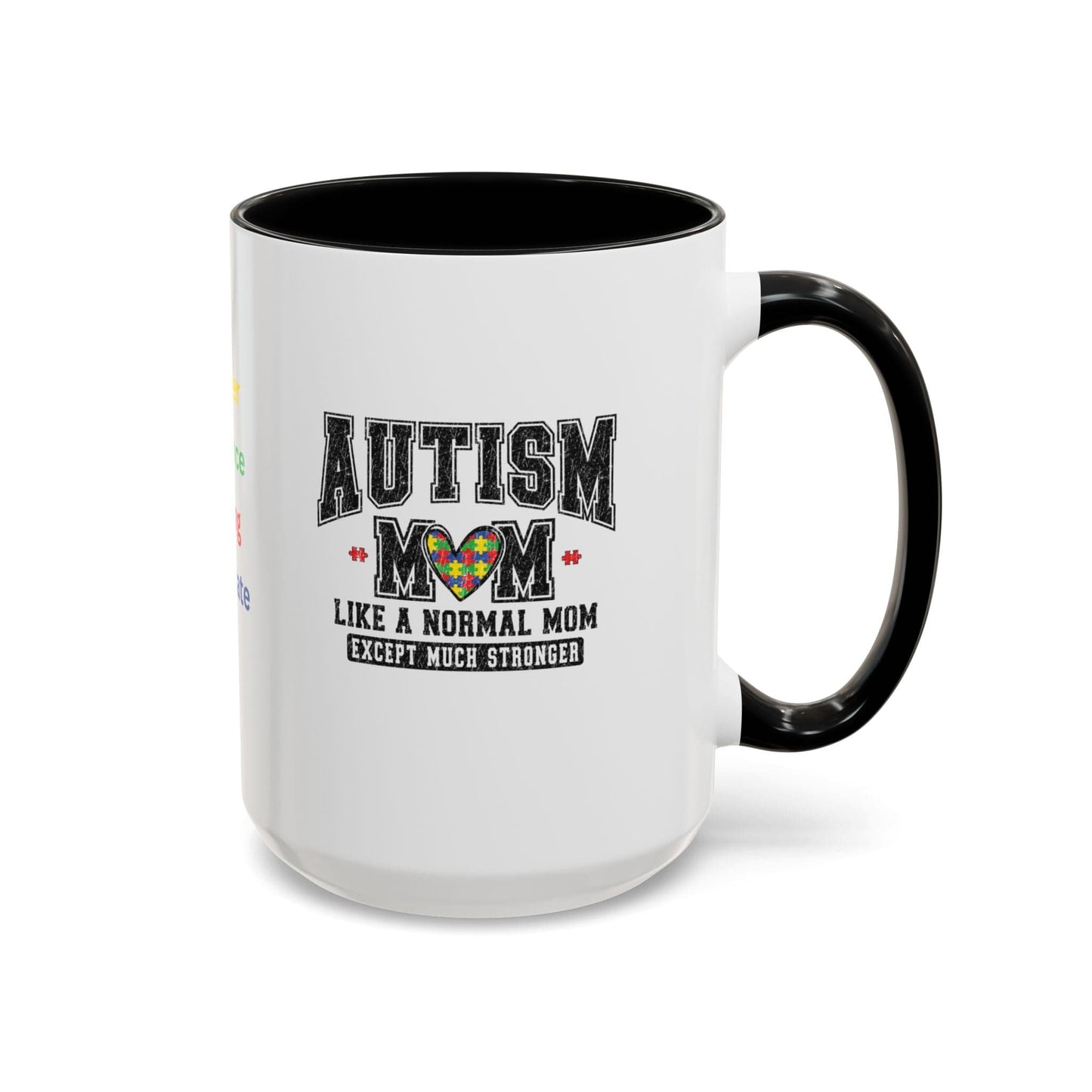 Ink and Charms Designs Mug Autism Mom ceramic mug (11, 15oz)