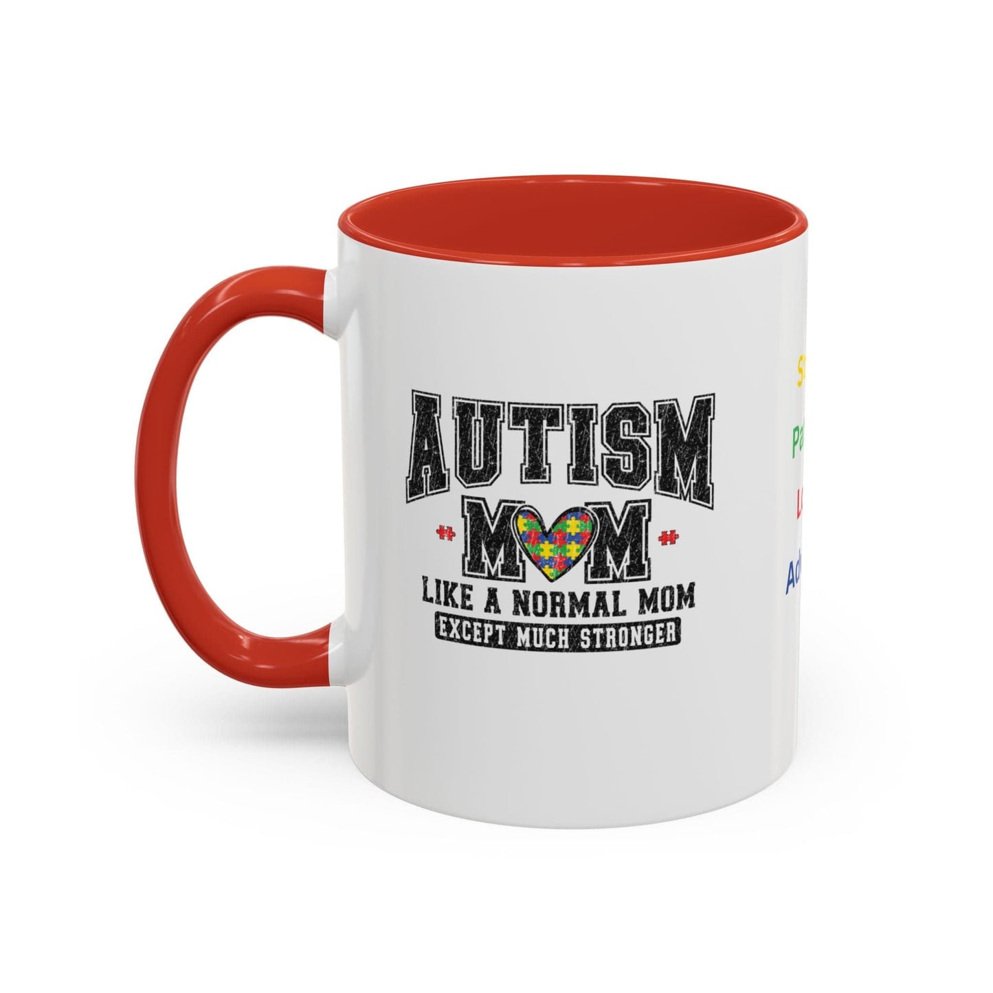 Ink and Charms Designs Mug Autism Mom ceramic mug (11, 15oz)