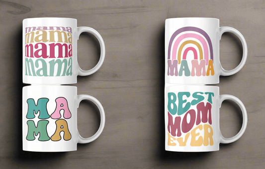 Ink and Charms Designs Mugs πβ For the Best Mama Ever! βπ-Mug