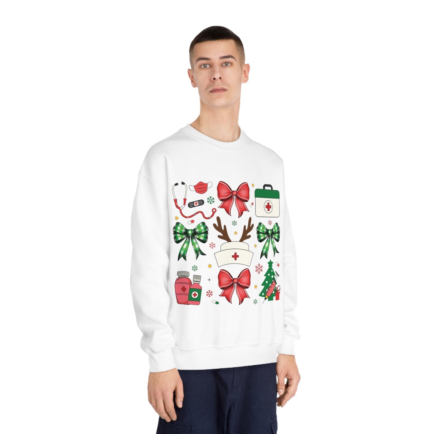 Ink and Charms Designs Sweatshirt Medical Assistant Life Crewneck Sweatshirt