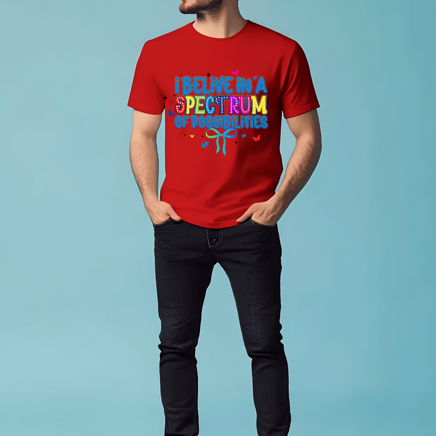 Ink and Charms Designs T-Shirt Empowering Minds - Autism awareness
