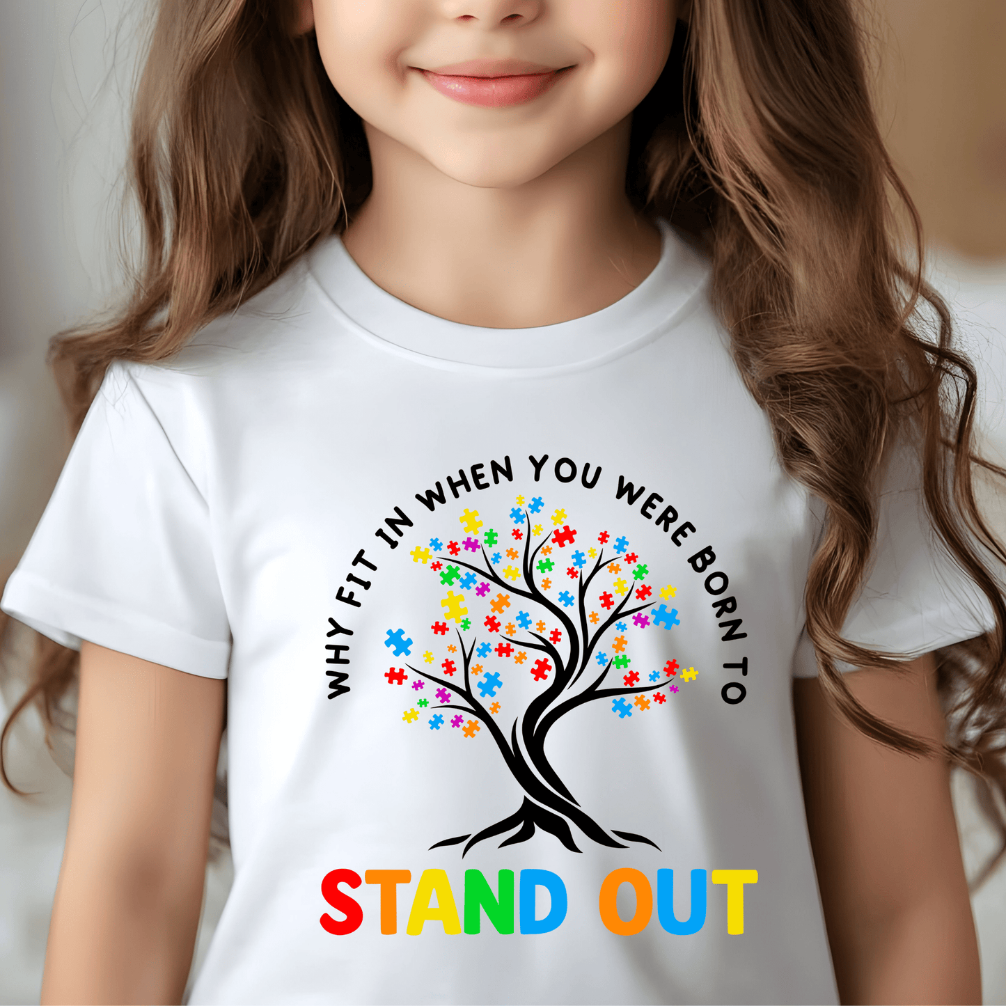 Ink and Charms Designs T-Shirt Empowering Minds - Autism awareness