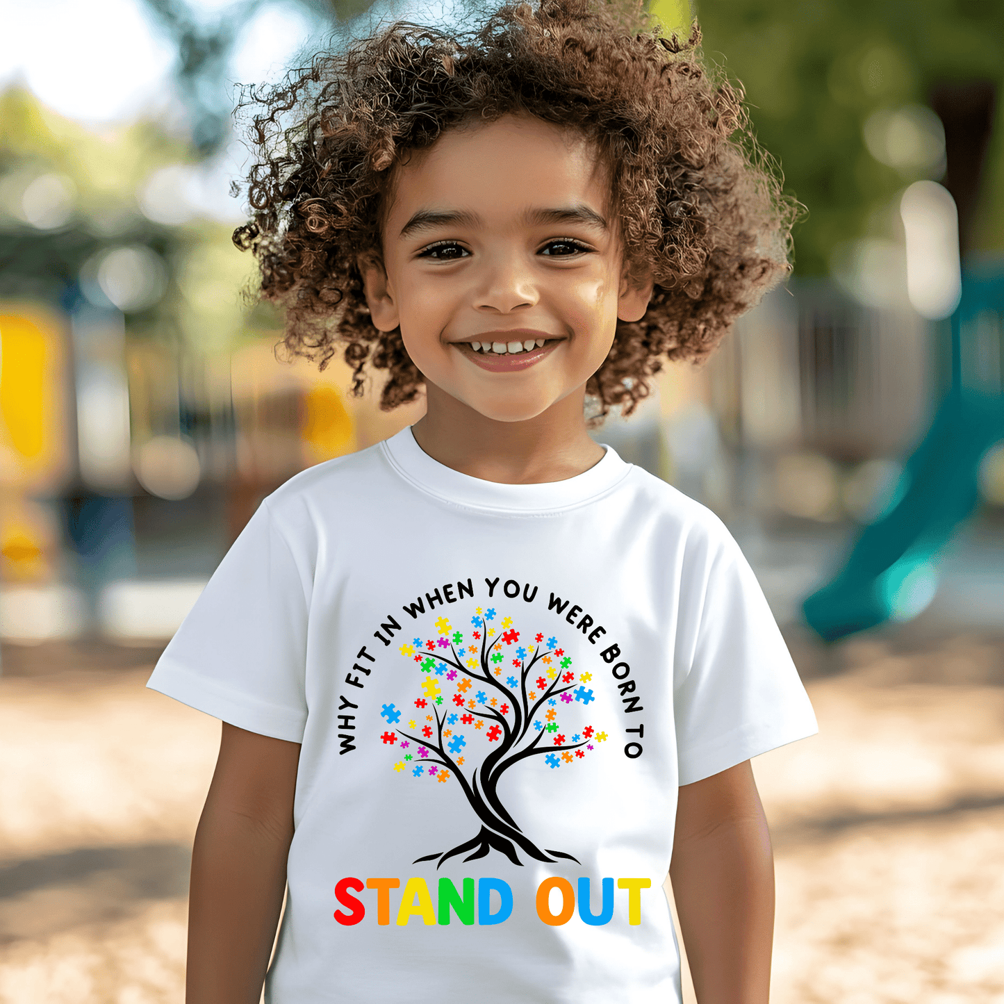 Ink and Charms Designs T-Shirt Empowering Minds - Autism awareness