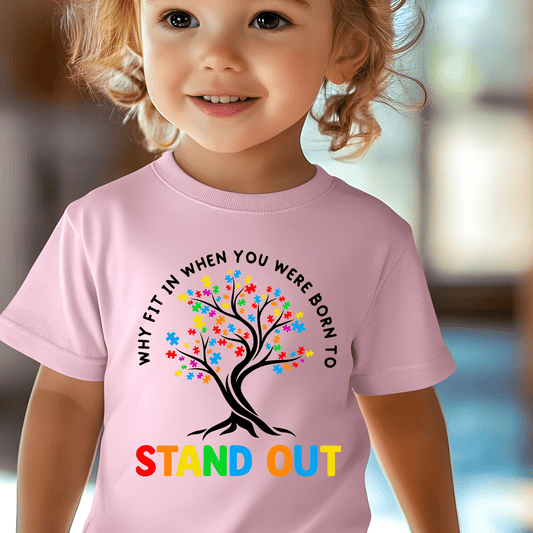 Ink and Charms Designs T-Shirt Empowering Minds - Autism awareness