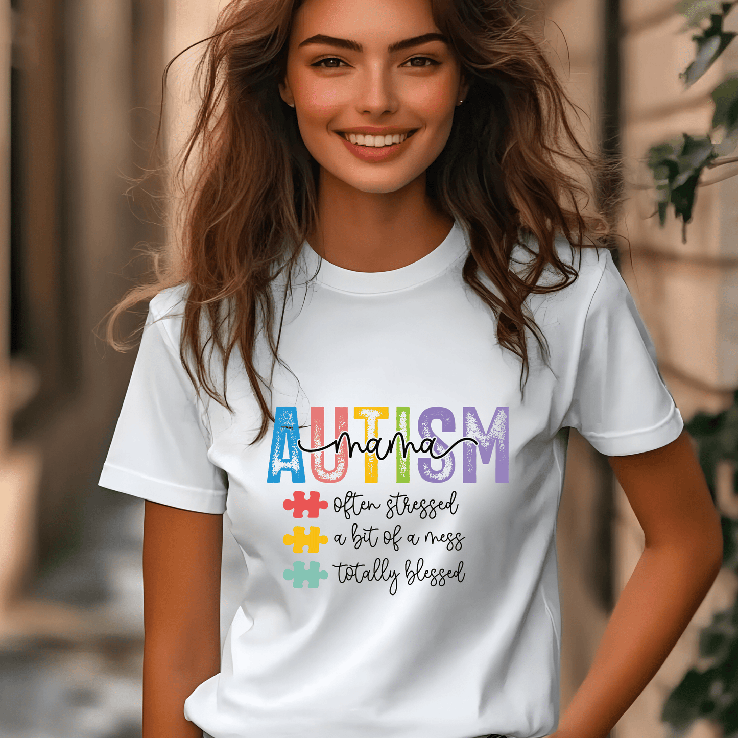 Ink and Charms Designs T-Shirt Empowering Minds - Autism awareness