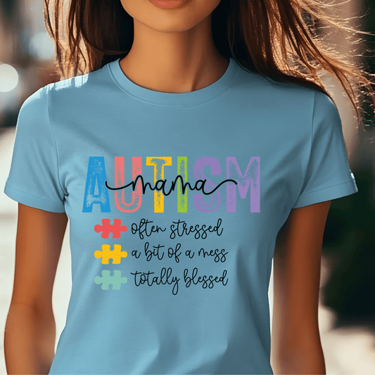 Ink and Charms Designs T-Shirt Empowering Minds - Autism awareness