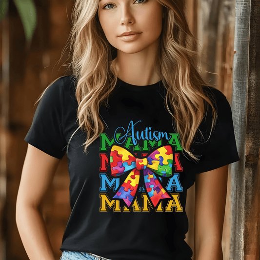 Ink and Charms Designs T-Shirt Empowering Minds - Autism mama