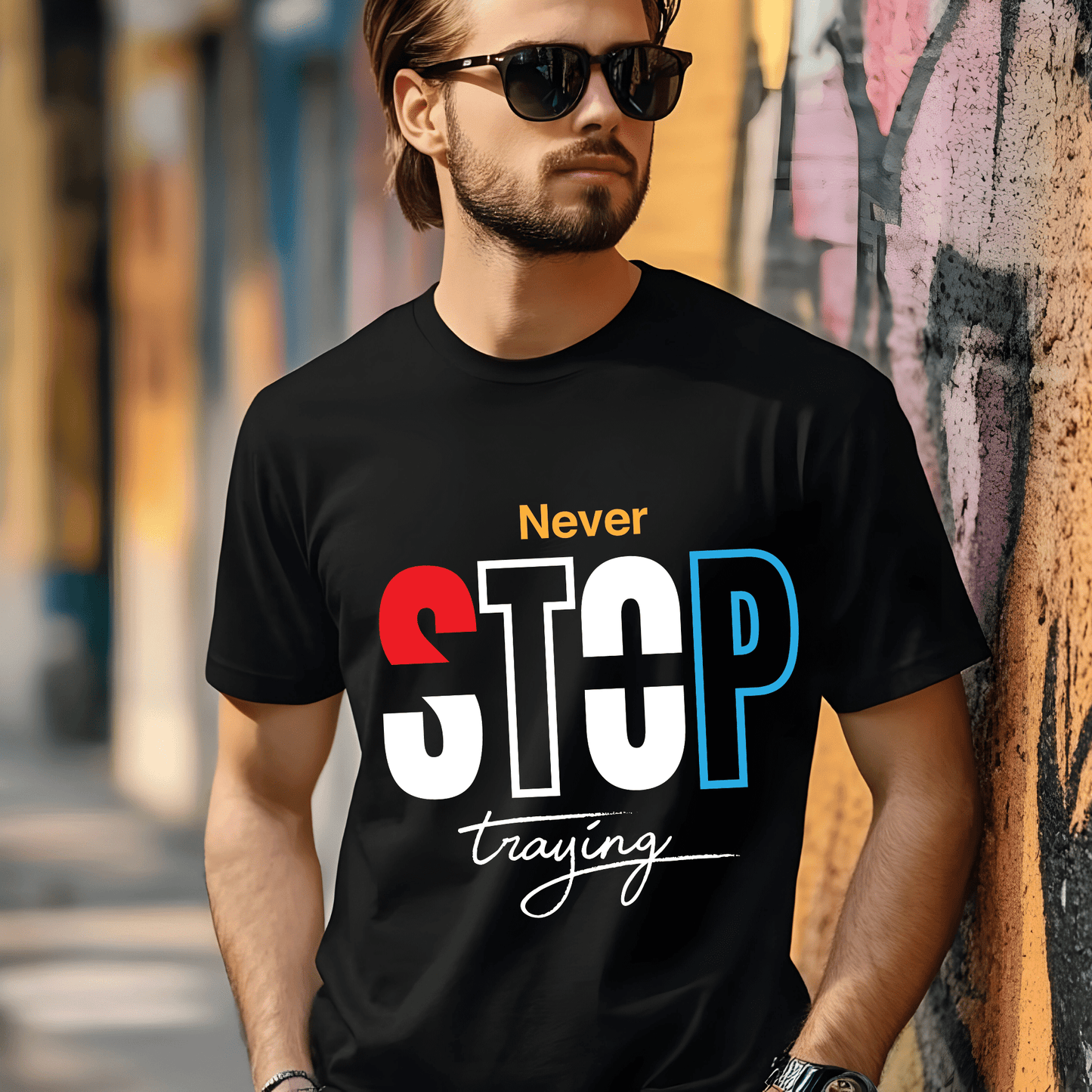 Ink and Charms Designs T-Shirt Never Stop Training Apparel - Athlete Grind Collection