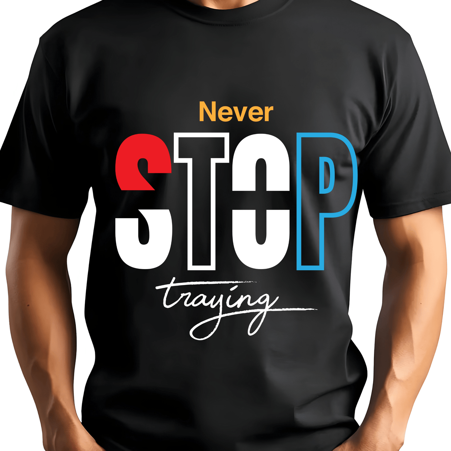 Ink and Charms Designs T-Shirt Never Stop Training Apparel - Athlete Grind Collection