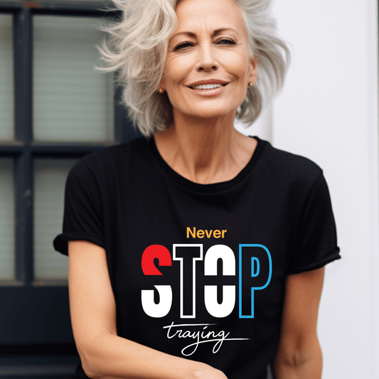 Ink and Charms Designs T-Shirt Never Stop Training Apparel - Athlete Grind Collection