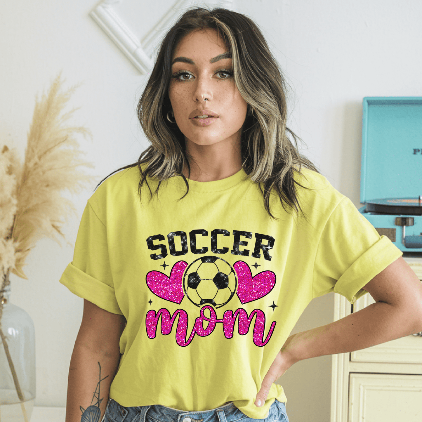 Ink and Charms Designs T-Shirt T-shirt / White / S Soccer Mom Hoodie - Stylish Sideline Apparel for Team Moms