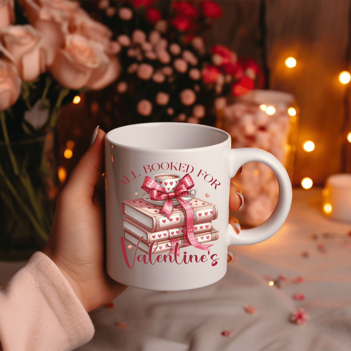 Ink and Charms Designs Mug Coffee Mug - All booked for Valentines 15oz