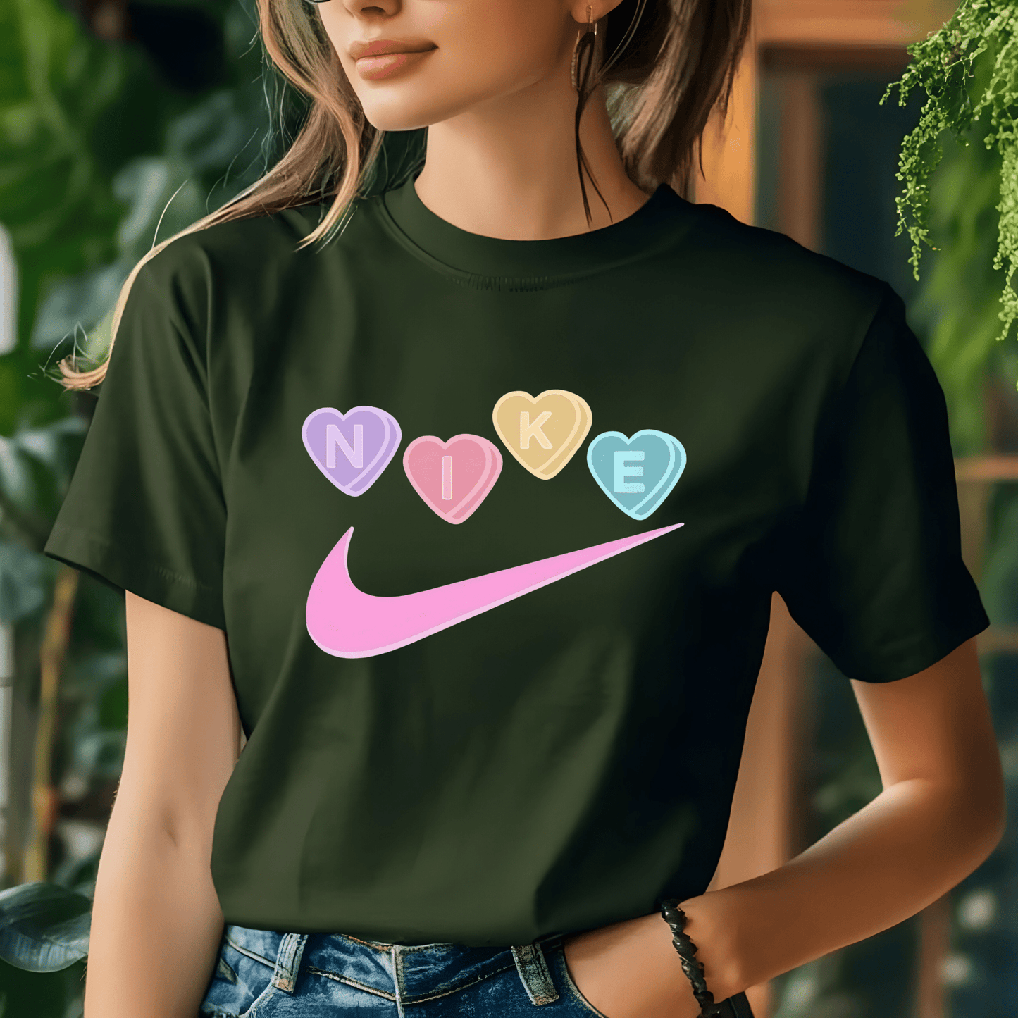 Ink and Charms Designs Sweatshirt Athletic Valentines day T-shirt/Sweatshirt