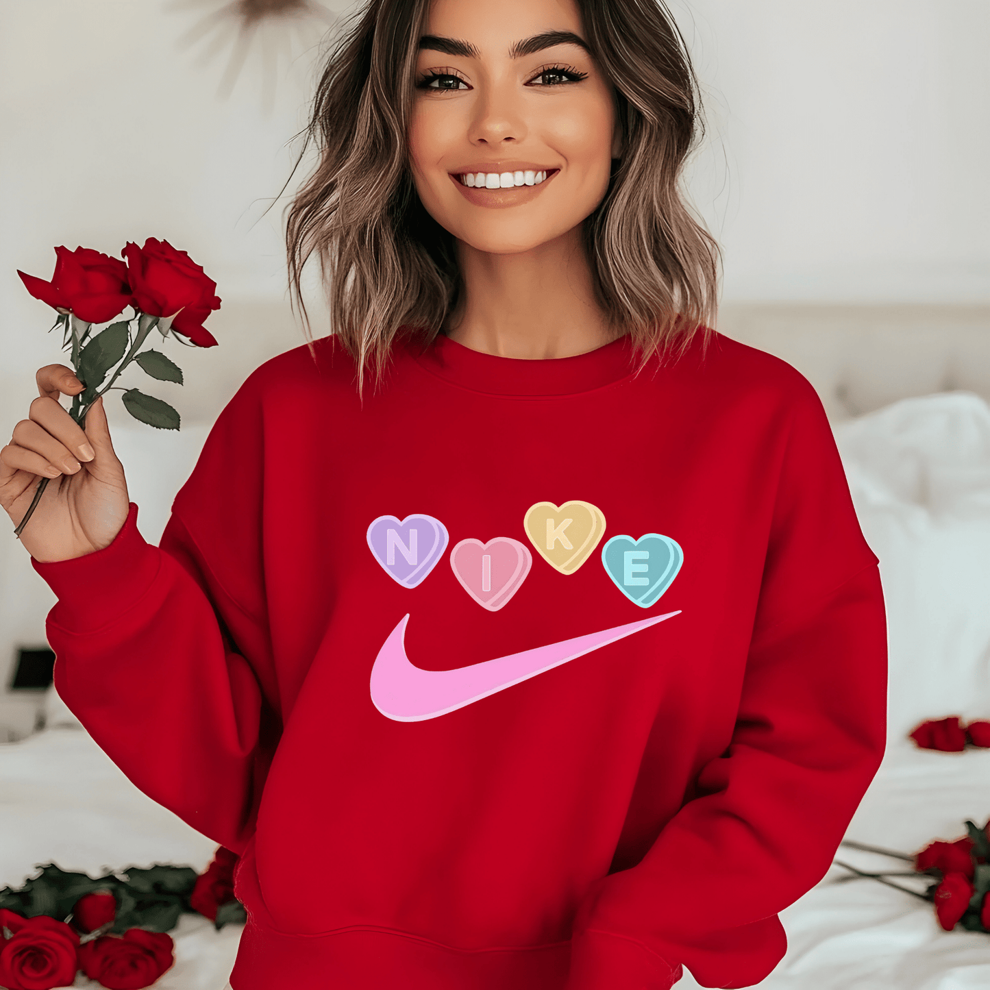Ink and Charms Designs Sweatshirt Athletic Valentines day T-shirt/Sweatshirt