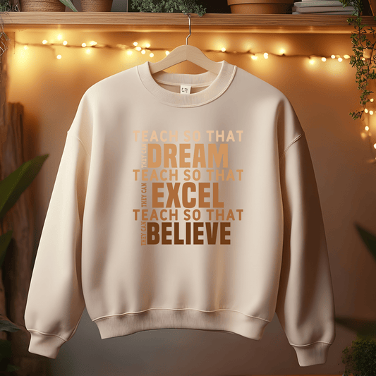 Ink and Charms Designs Sweatshirt Beige / S ✨ Celebrate Black History Month with Meaningful Fashion! ✨- Sweatshirt