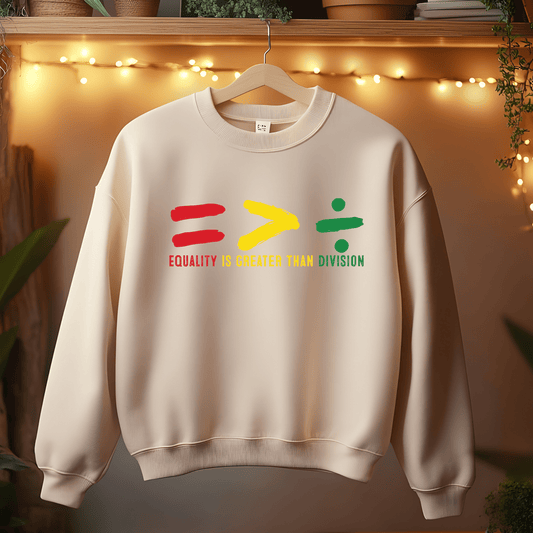 Ink and Charms Designs Sweatshirt Beige / S ✨ Celebrate Unity and Equality! ✨- Sweatshirt