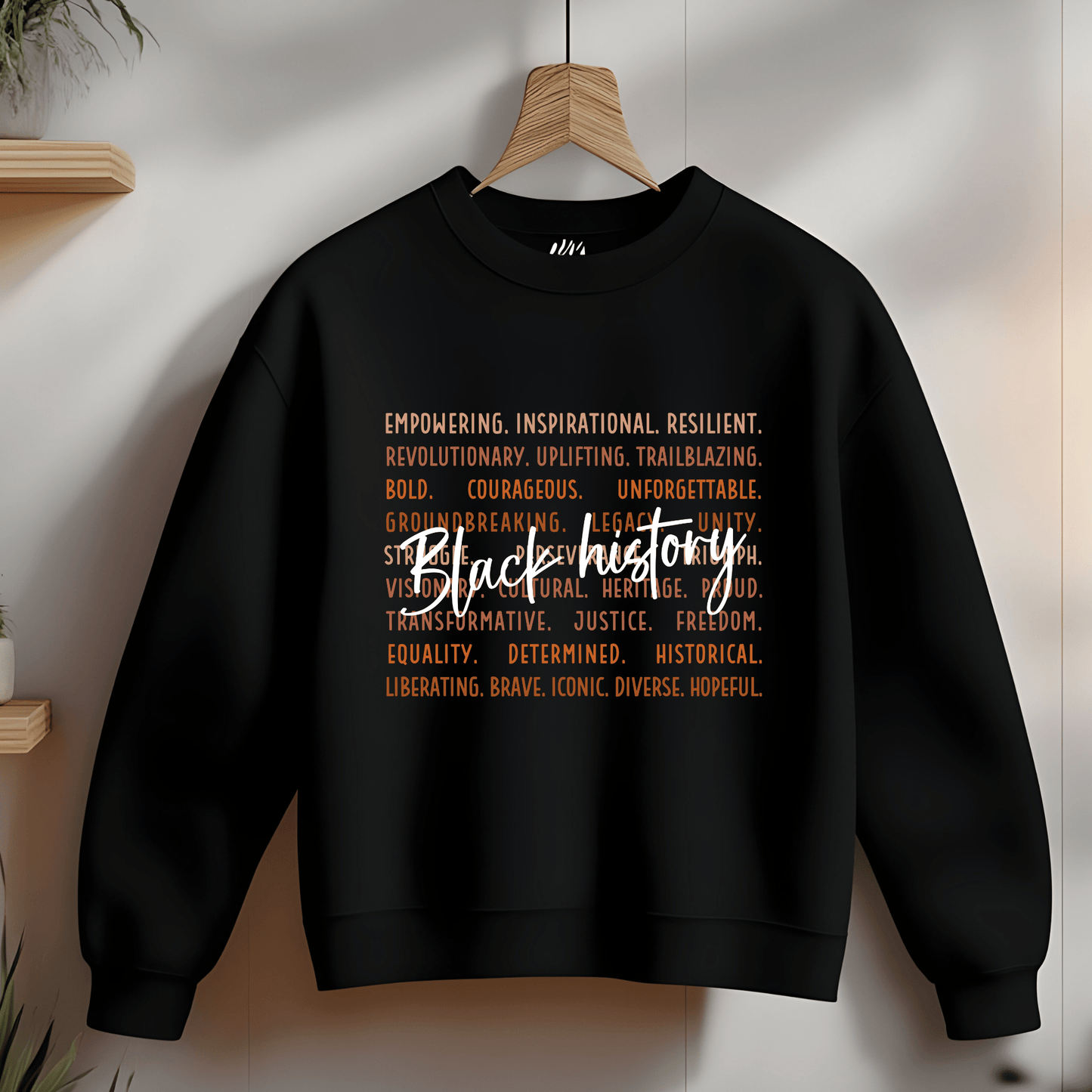 Ink and Charms Designs Sweatshirt Bronze / S ✨ Celebrate Black History Month with Meaningful Fashion! ✨- Sweatshirt