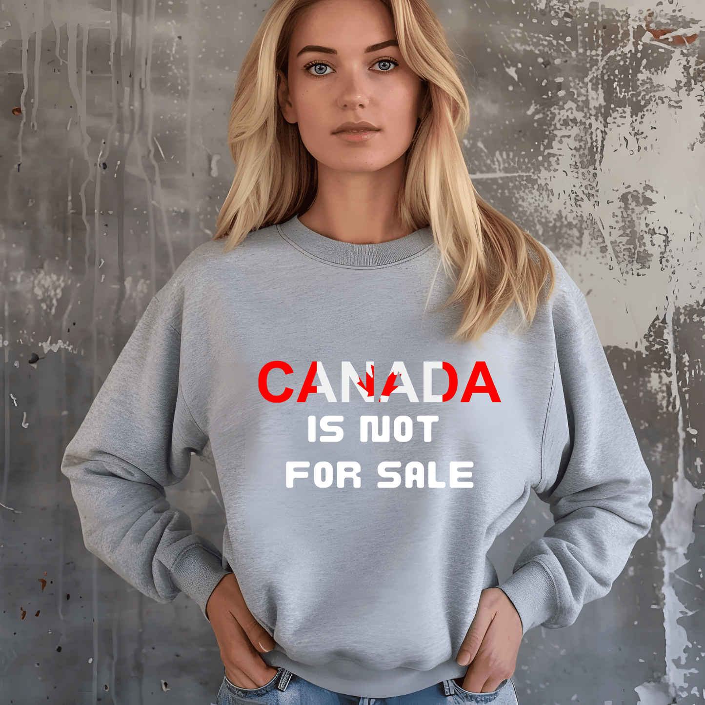 Ink and Charms Designs Sweatshirt Canada Is Not for Sale Apparel Collection