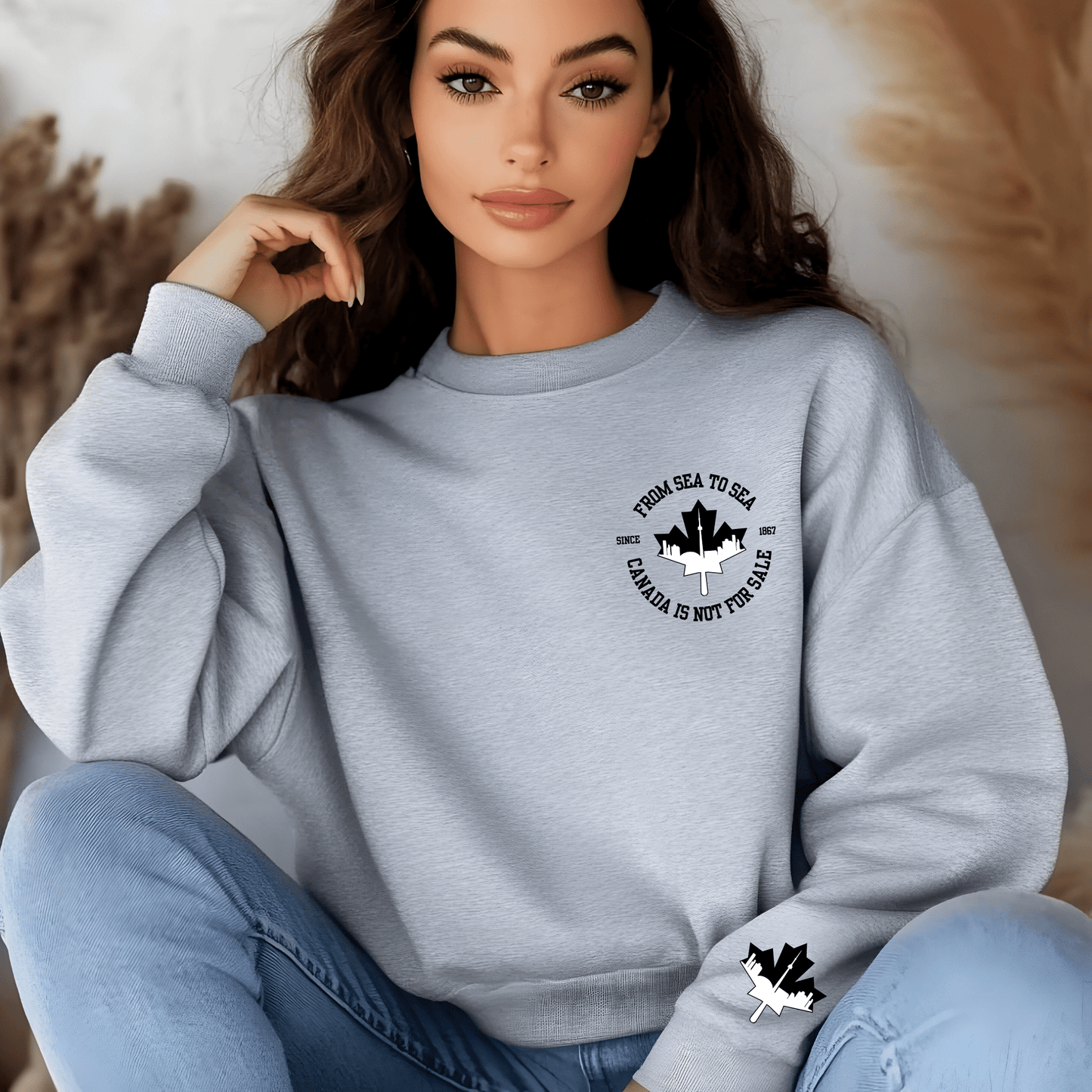 Ink and Charms Designs Sweatshirt Canada Is Not for Sale Apparel Collection
