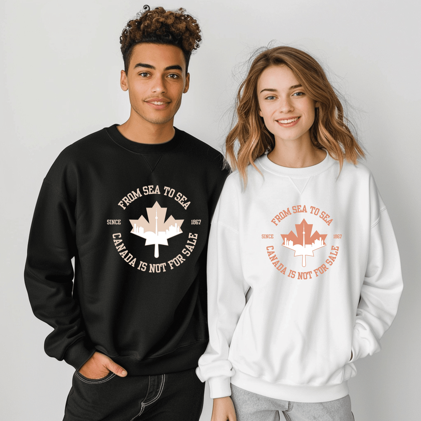 Ink and Charms Designs Sweatshirt Canada Is Not for Sale Apparel Collection