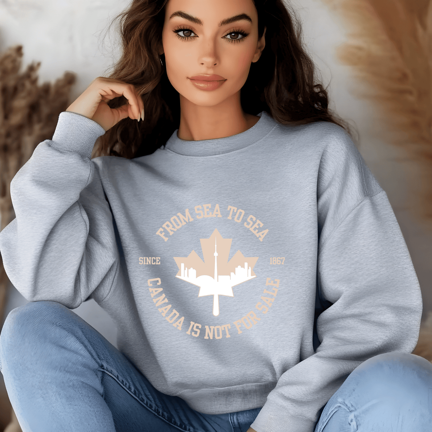 Ink and Charms Designs Sweatshirt Canada Is Not for Sale Apparel Collection