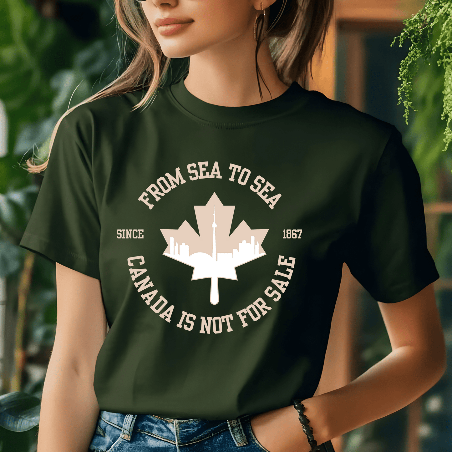 Ink and Charms Designs Sweatshirt Canada Is Not for Sale Apparel Collection