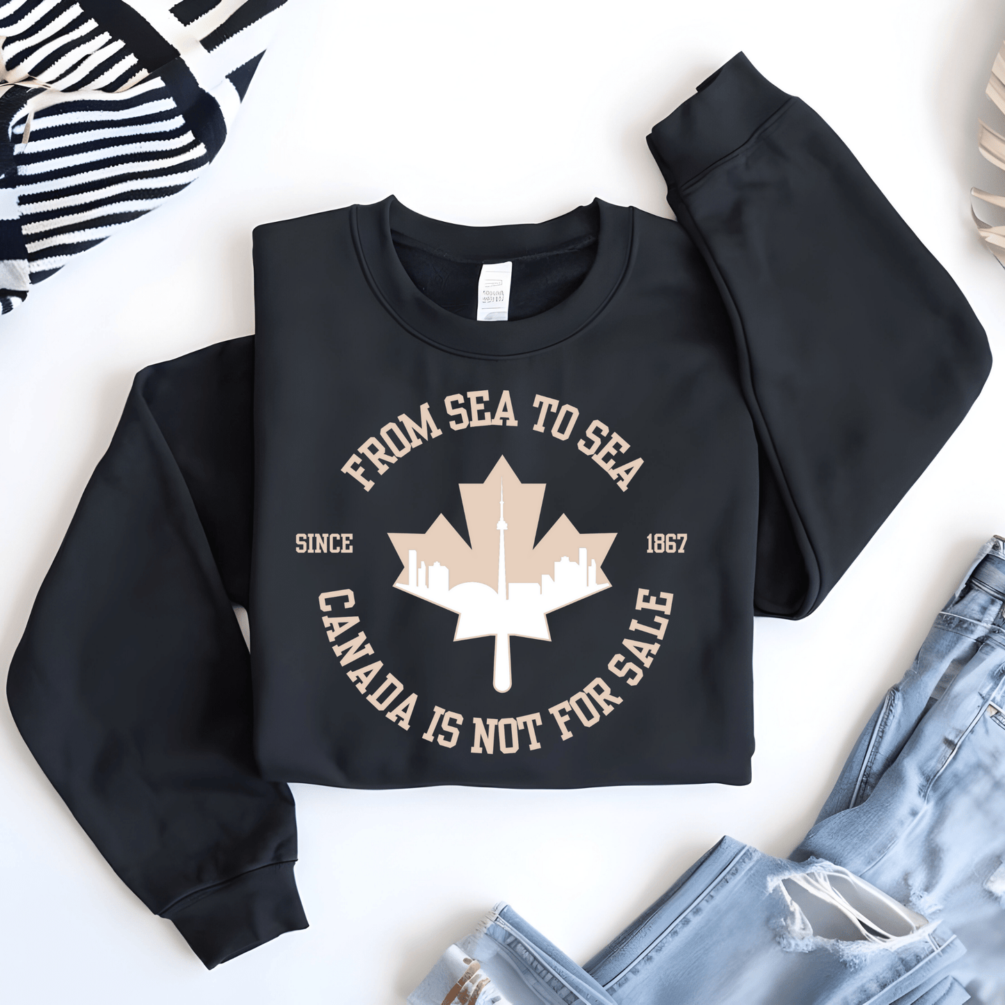 Ink and Charms Designs Sweatshirt Canada Is Not for Sale Apparel Collection