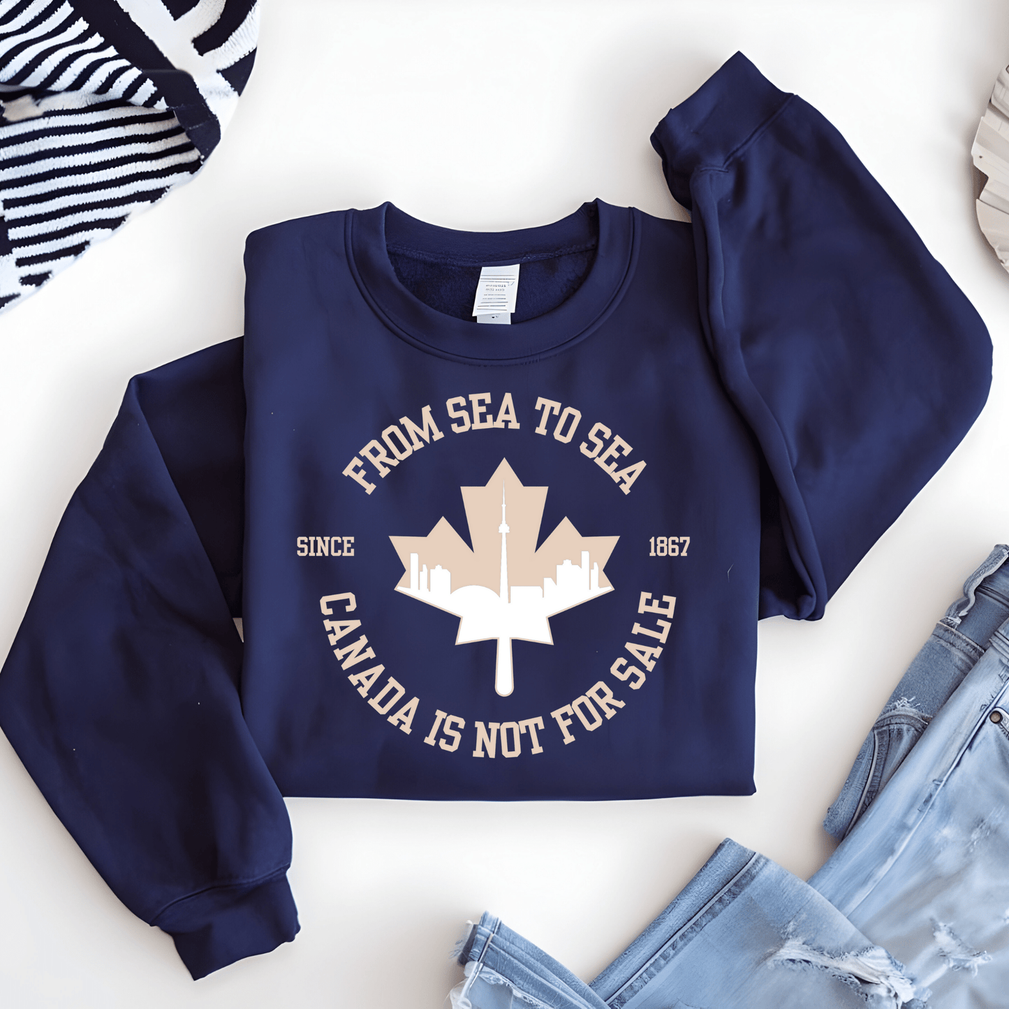 Ink and Charms Designs Sweatshirt Canada Is Not for Sale Apparel Collection