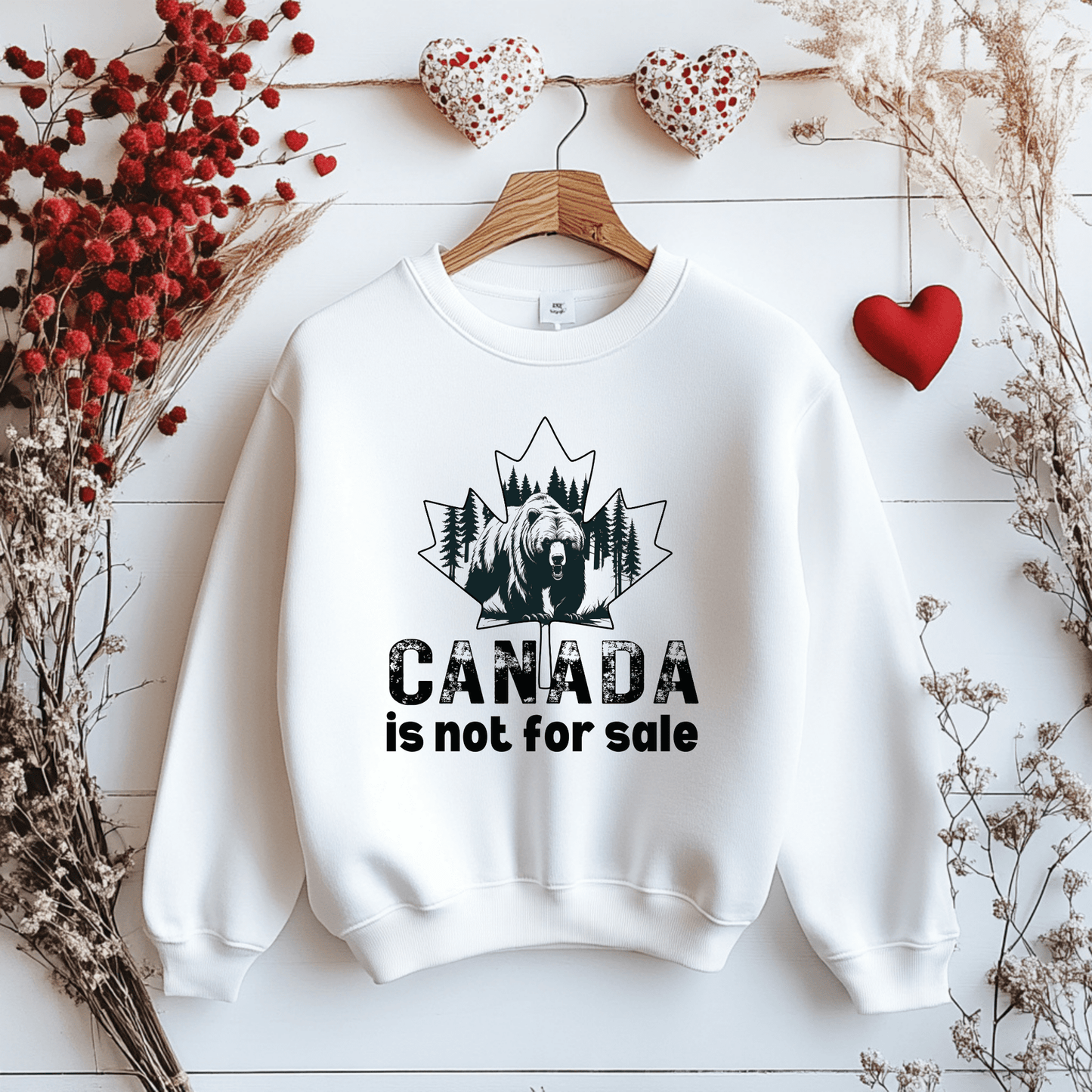 Ink and Charms Designs Sweatshirt Canada Is Not for Sale Apparel Collection