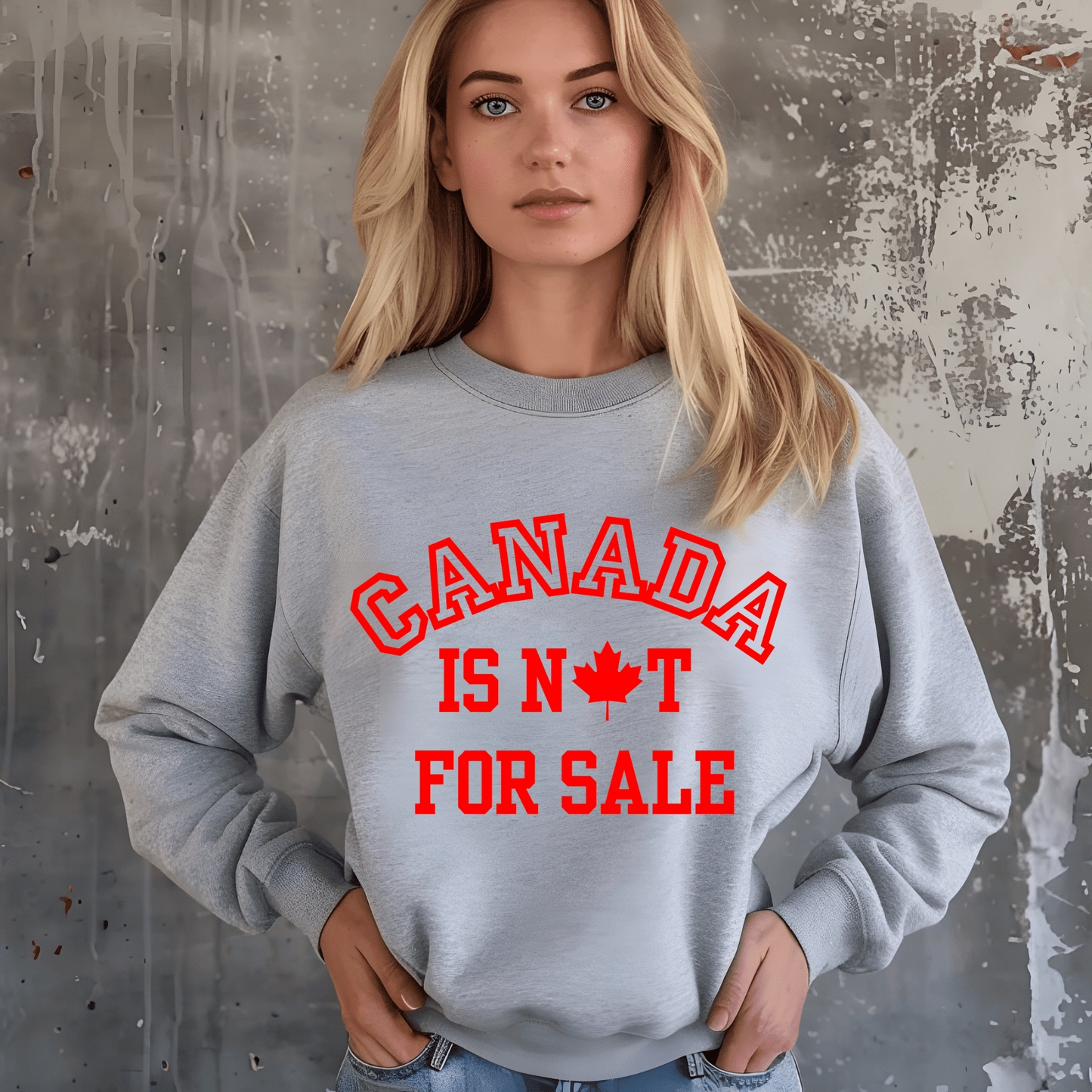Ink and Charms Designs Sweatshirt Canada Is Not for Sale Apparel Collection