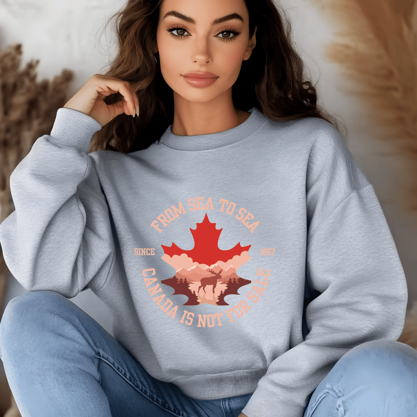 Ink and Charms Designs Sweatshirt Canada Is Not for Sale Apparel Collection