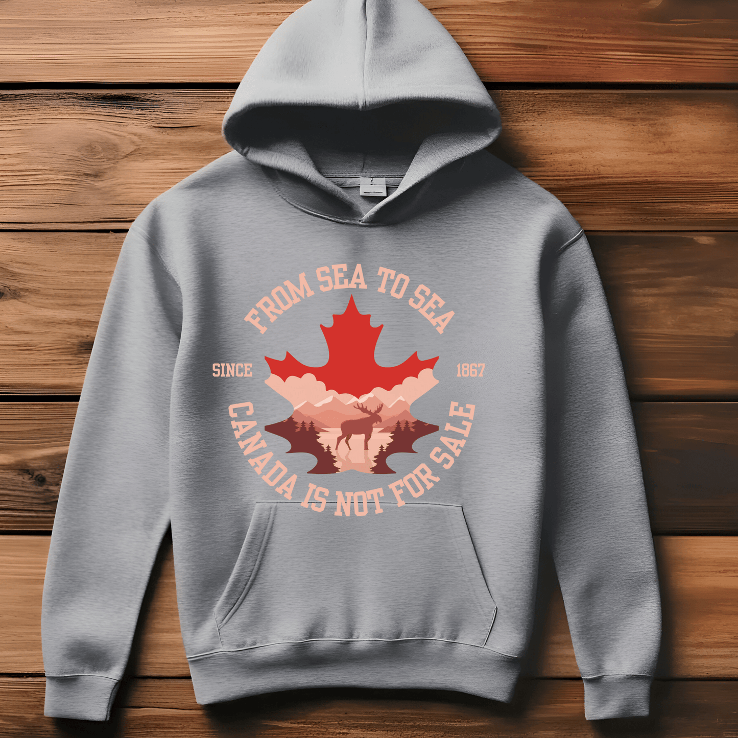Ink and Charms Designs Sweatshirt Canada Is Not for Sale Apparel Collection