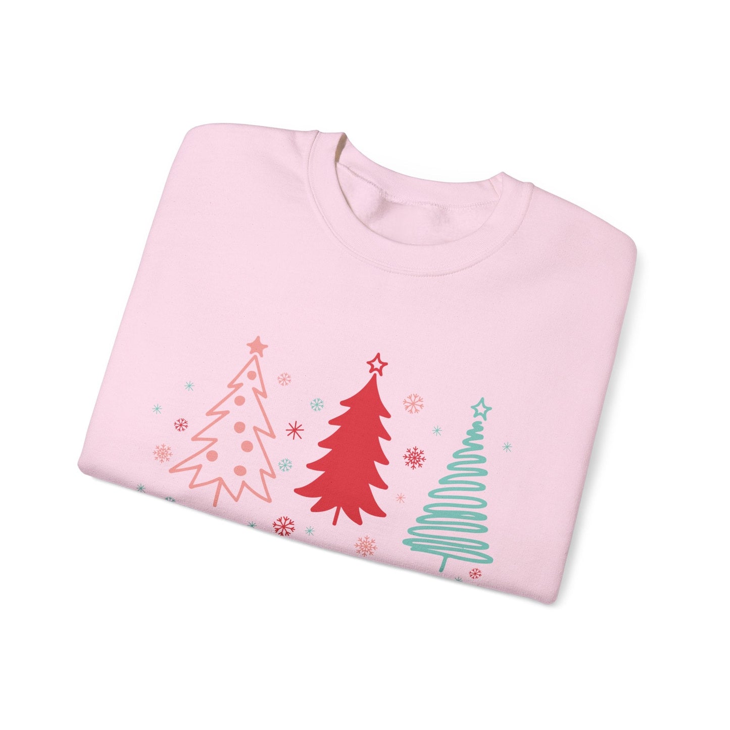 Ink and Charms Designs Sweatshirt Christmas Joy Unisex Sweatshirt with Sleeve Print