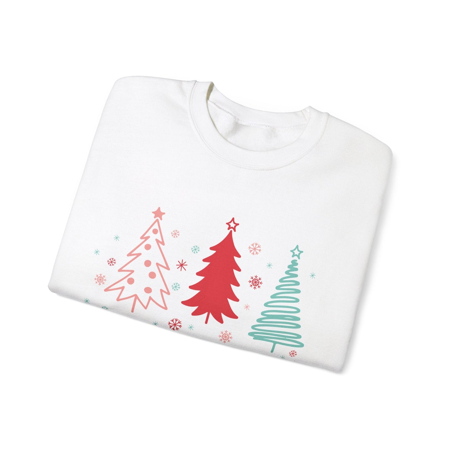 Ink and Charms Designs Sweatshirt Christmas Joy Unisex Sweatshirt with Sleeve Print