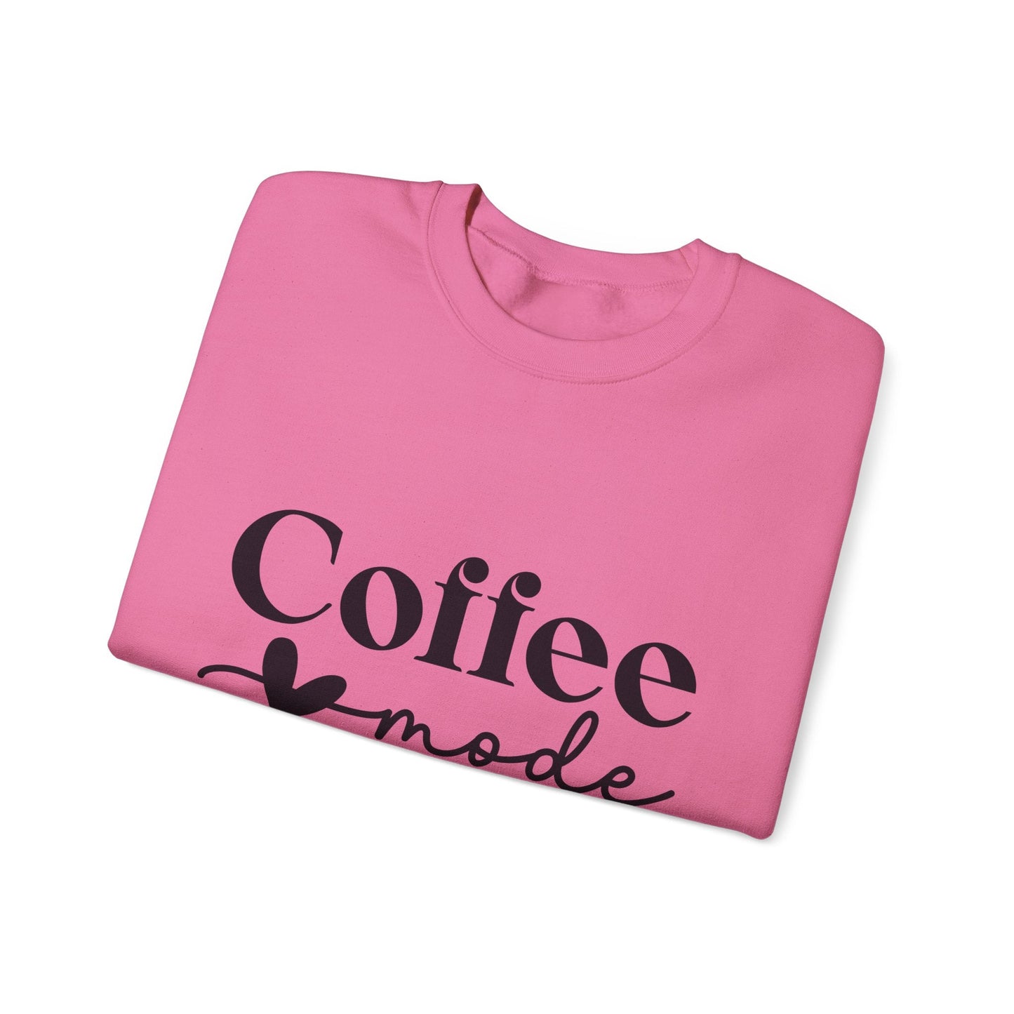 Ink and Charms Designs Sweatshirt Coffee Mode Heavy Blend Crewneck Sweatshirt