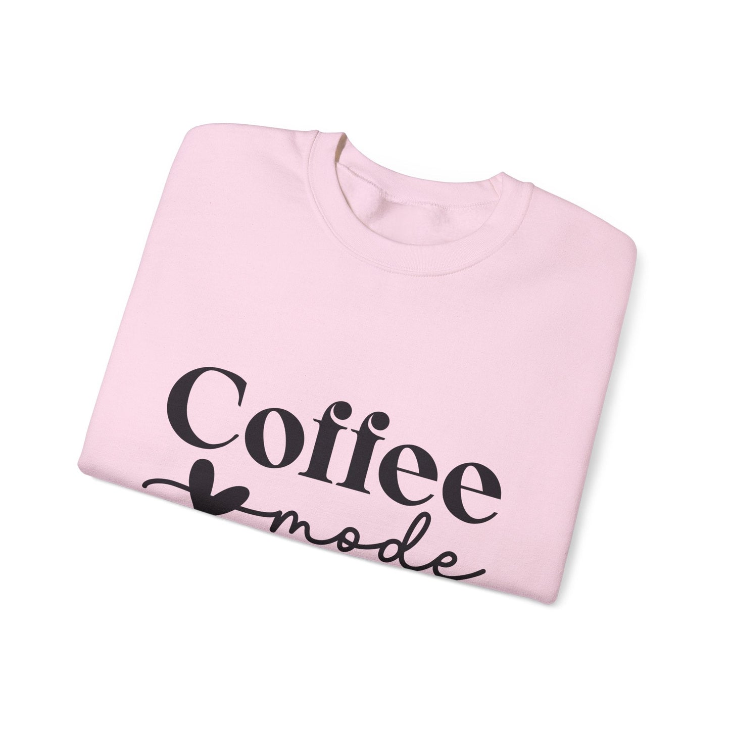 Ink and Charms Designs Sweatshirt Coffee Mode Heavy Blend Crewneck Sweatshirt