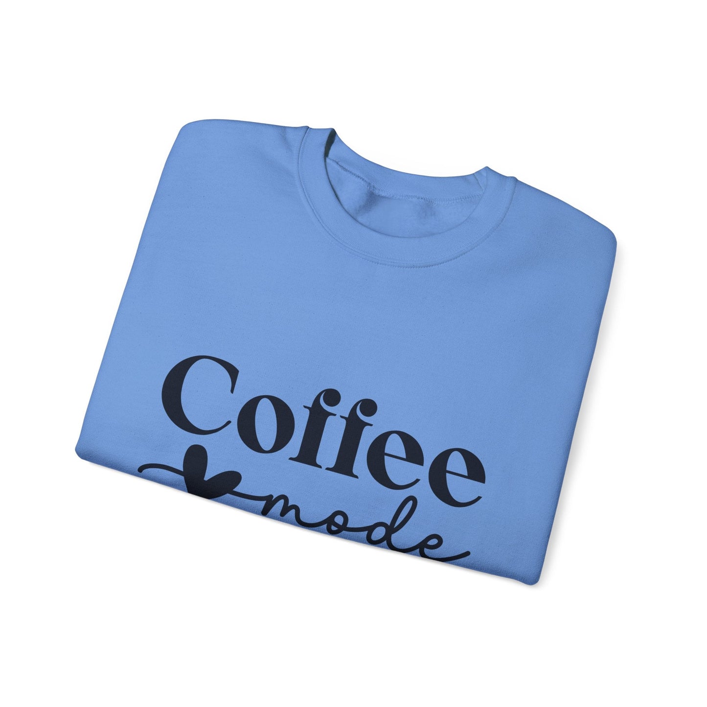 Ink and Charms Designs Sweatshirt Coffee Mode Heavy Blend Crewneck Sweatshirt