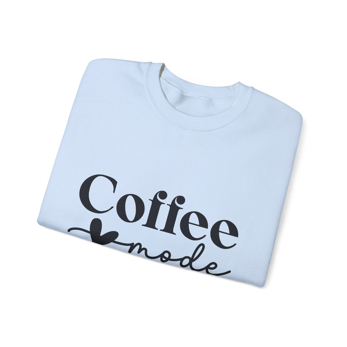 Ink and Charms Designs Sweatshirt Coffee Mode Heavy Blend Crewneck Sweatshirt