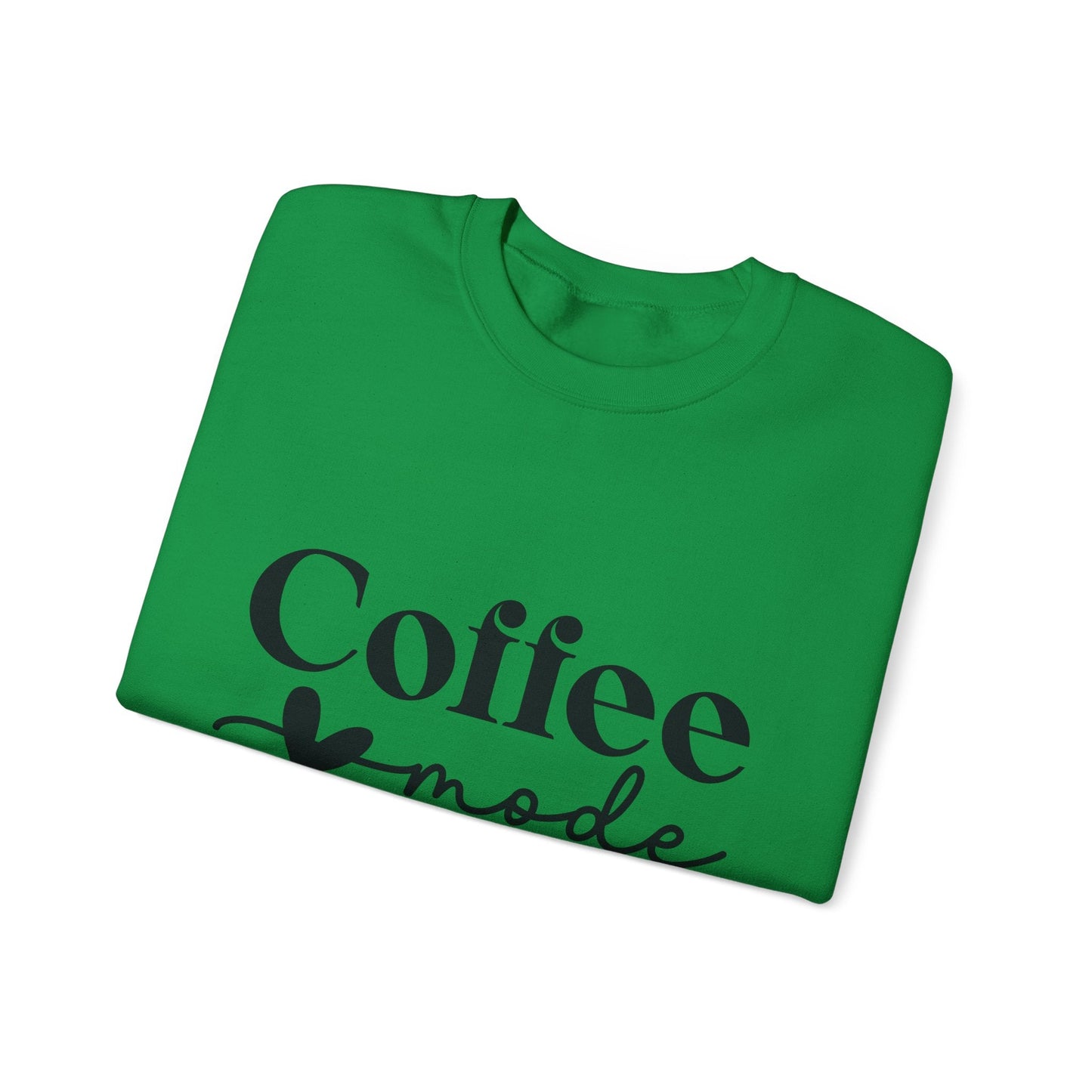Ink and Charms Designs Sweatshirt Coffee Mode Heavy Blend Crewneck Sweatshirt