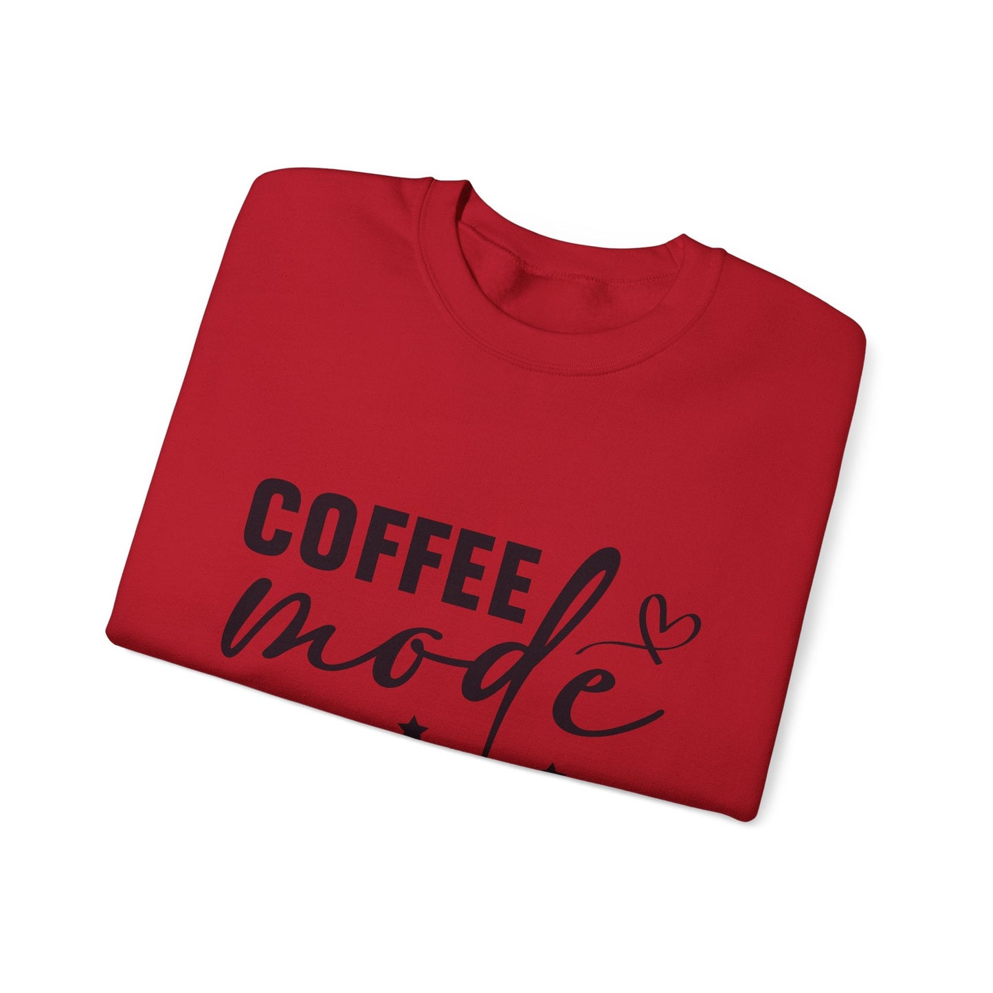 Ink and Charms Designs Sweatshirt Coffee Mode Heavy Blend Crewneck Sweatshirt