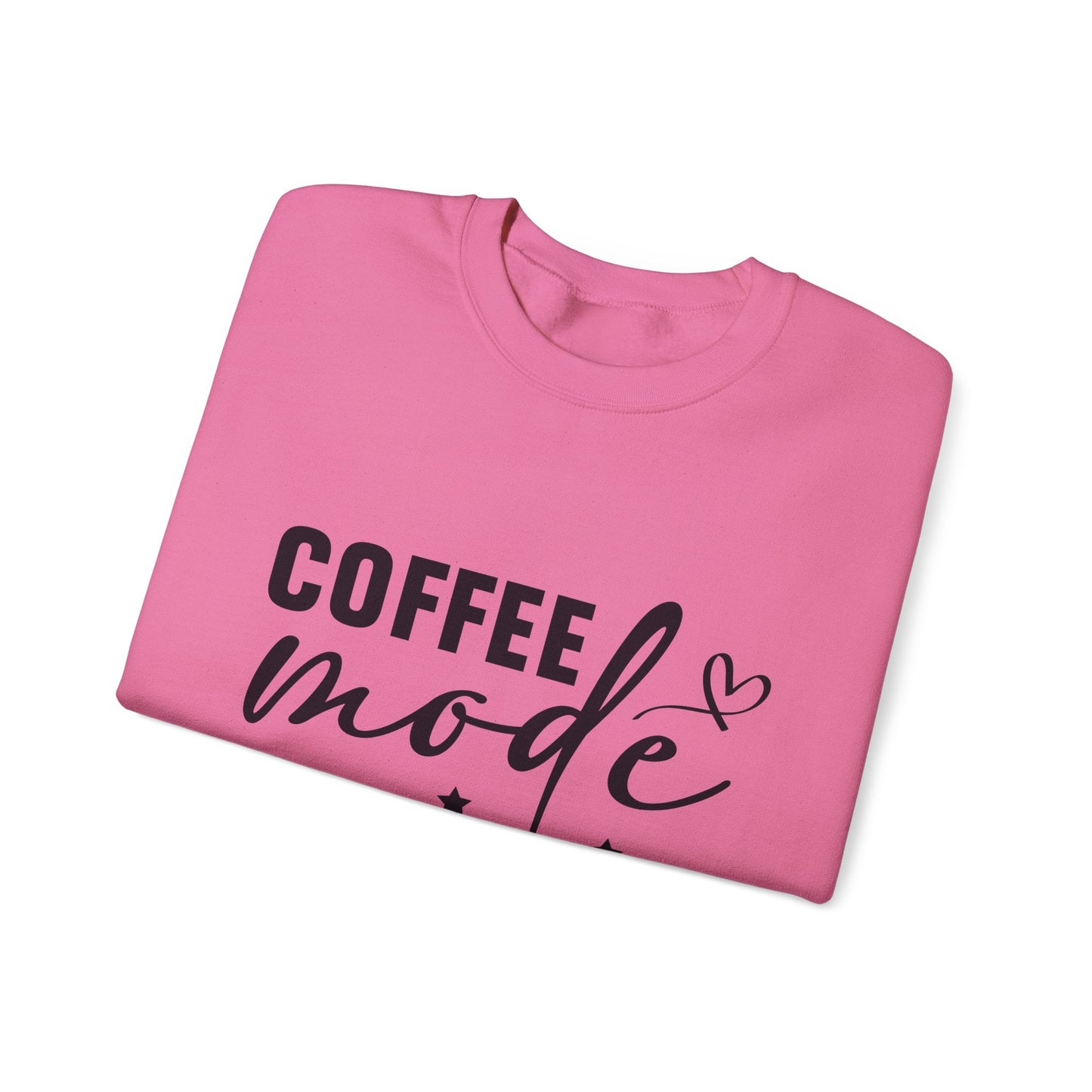 Ink and Charms Designs Sweatshirt Coffee Mode Heavy Blend Crewneck Sweatshirt