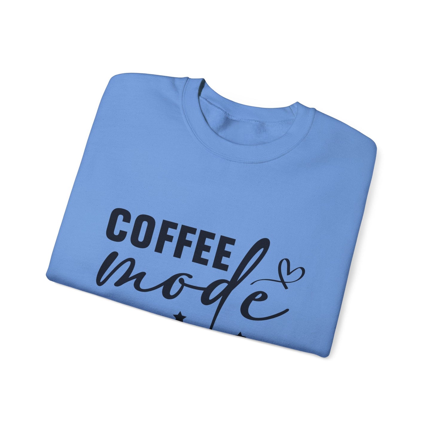 Ink and Charms Designs Sweatshirt Coffee Mode Heavy Blend Crewneck Sweatshirt