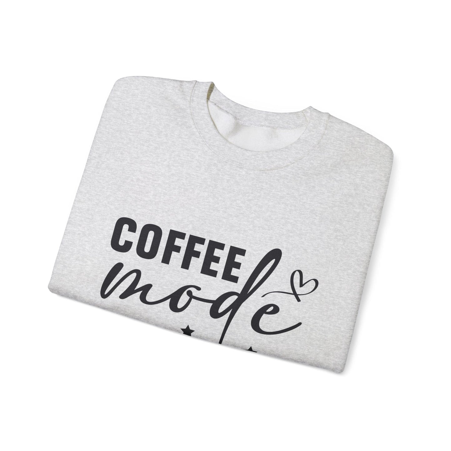 Ink and Charms Designs Sweatshirt Coffee Mode Heavy Blend Crewneck Sweatshirt